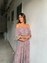 Lavender Silk Set Top and Skirt